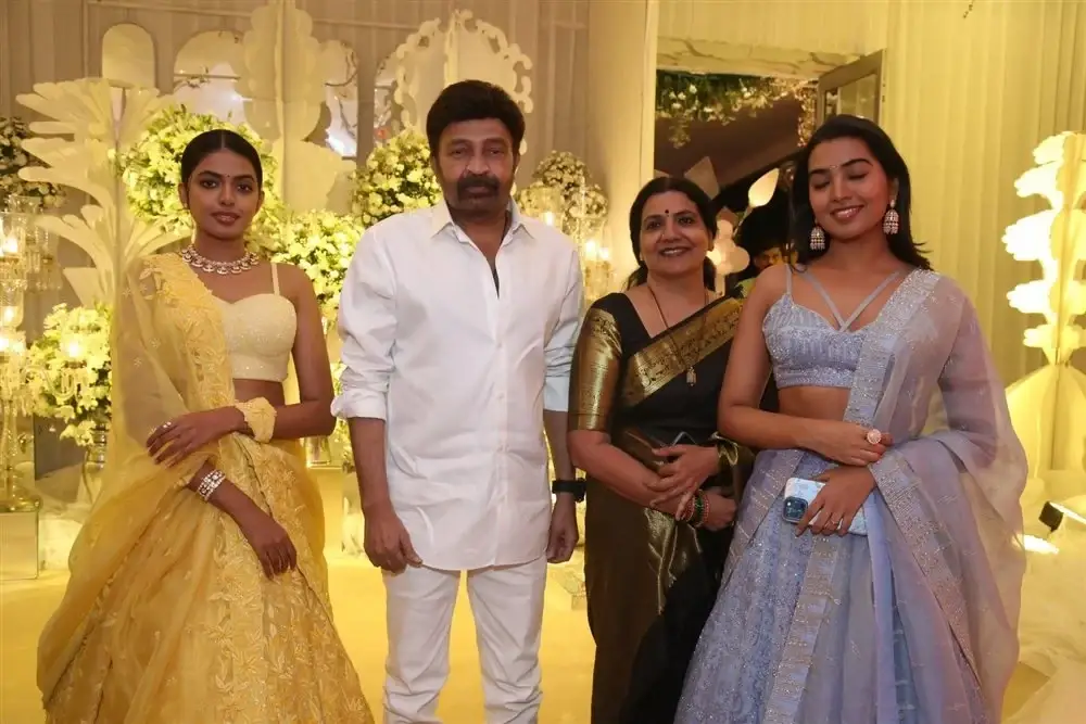 Telugu Actor Sharwanand and Rakshita Wedding Reception Images